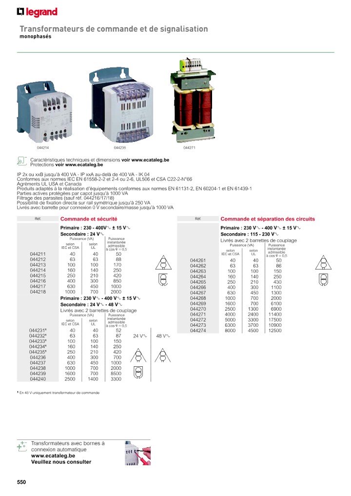 catalog p. 552