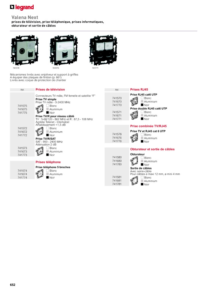 catalog p. 654
