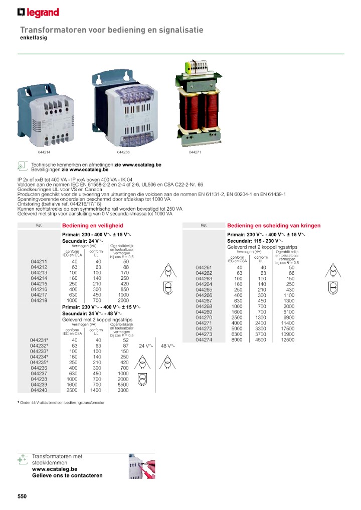 catalog p. 552