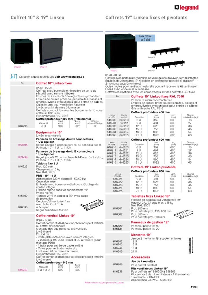 catalogue Legrand Group