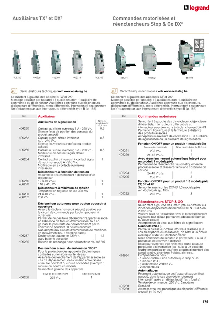 catalogue Legrand Group