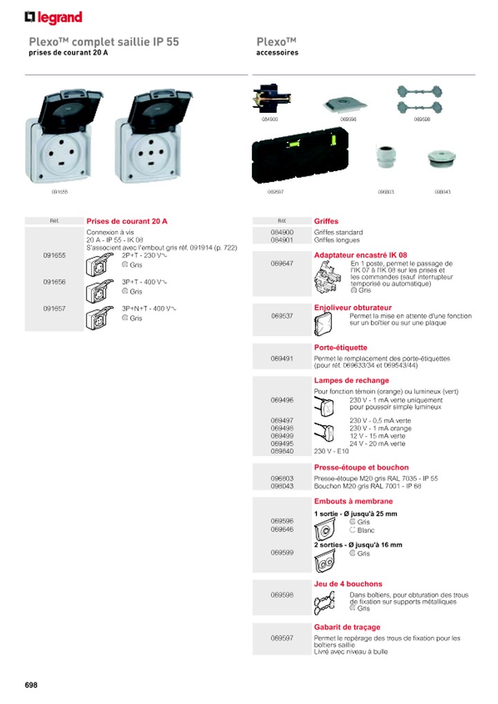 catalogue Legrand Group