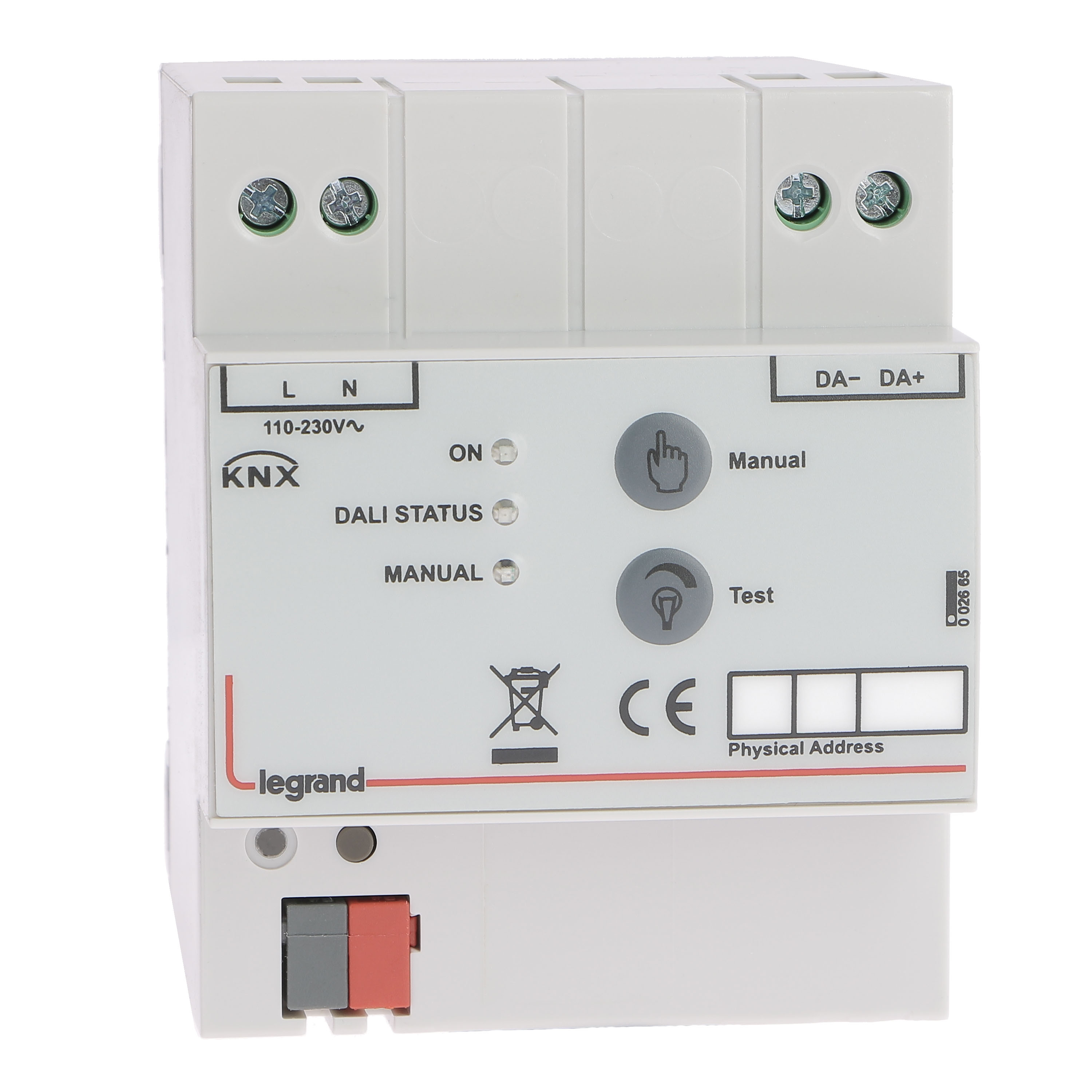KNX passerelle DALI 4 DIN Legrand Group ECataleg